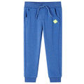 Vidaxl kinderjoggingbroek 128 gemêleerd blauw