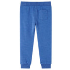 Vidaxl kinderjoggingbroek 140 gemêleerd blauw