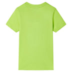 VidaXL Kindershirt met korte mouwen 104 limoengroen