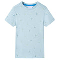 Vidaxl kindershirt 104 lichtblauw