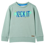 Vidaxl kindertrui 104 lichtkaki