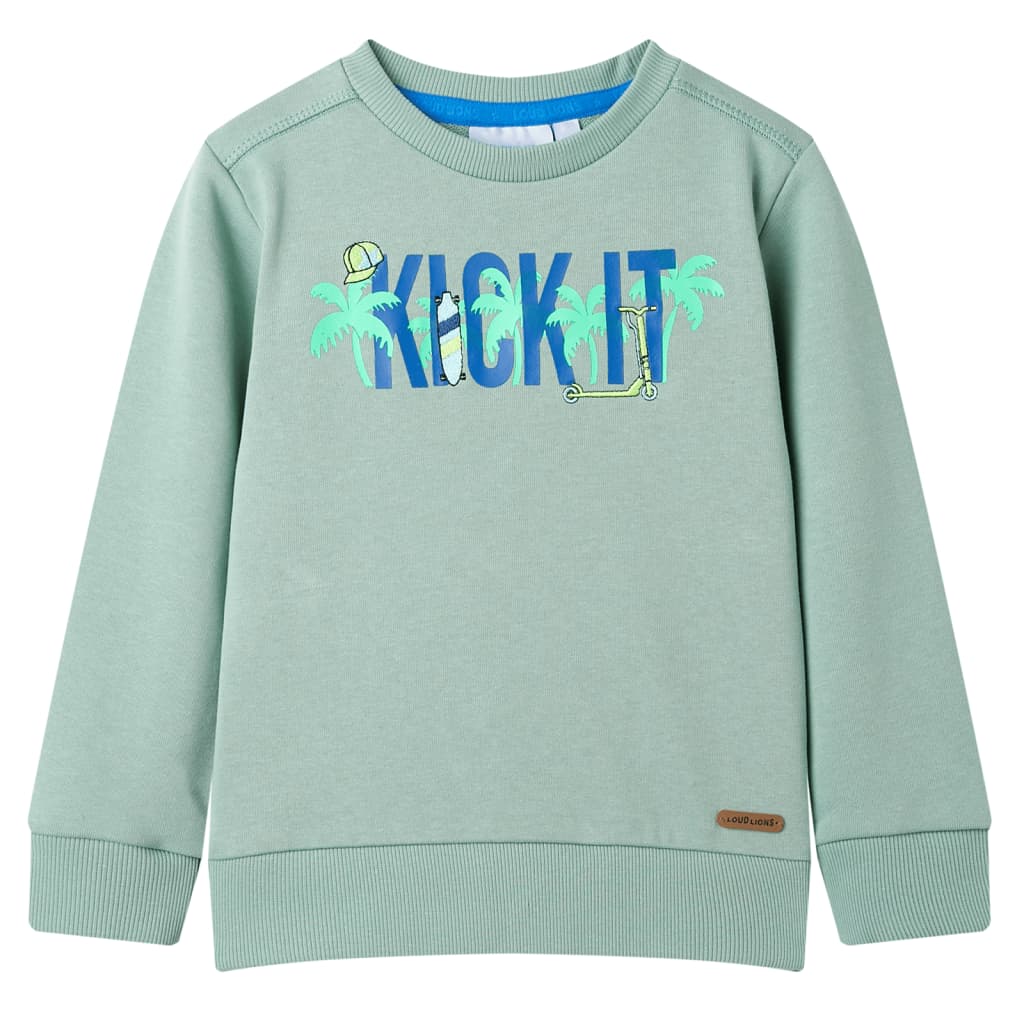 Vidaxl kindertrui 104 lichtkaki