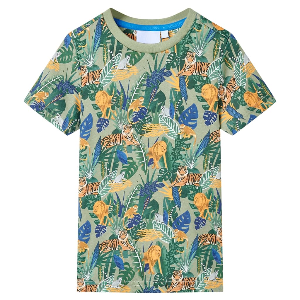 Vidaxl kindershirt met korte mouwen 116 meerkleurig