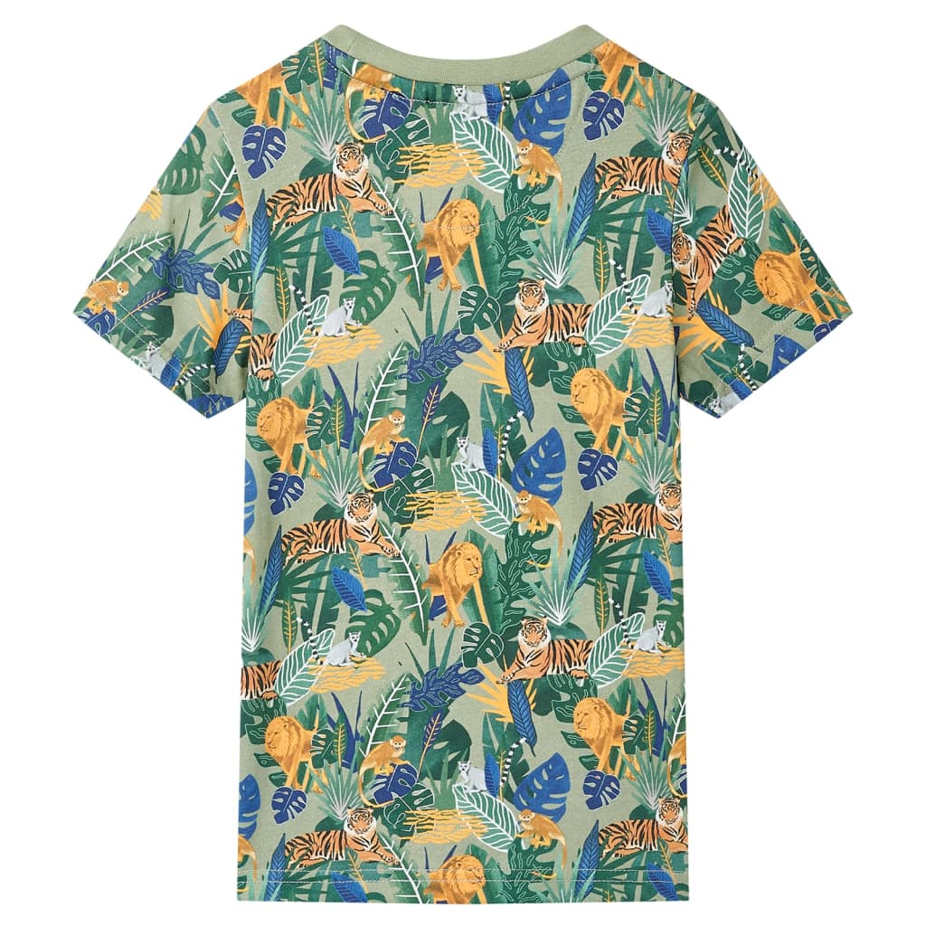 Vidaxl kindershirt met korte mouwen 116 meerkleurig