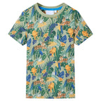 Vidaxl kindershirt met korte mouwen 128 meerkleurig