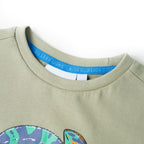 Vidaxl kindershirt met korte mouwen 104 lichtkakikleurig