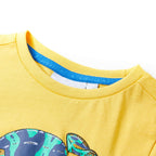 Vidaxl kindershirt met korte mouwen 104 lichtokerkleurig