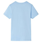 Vidaxl kindershirt met korte mouwen 140 lichtblauw