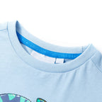 Vidaxl kindershirt met korte mouwen 140 lichtblauw