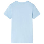Vidaxl kindershirt 128 lichtblauw