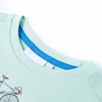 VidaXL Kindershirt 92 lichtmint