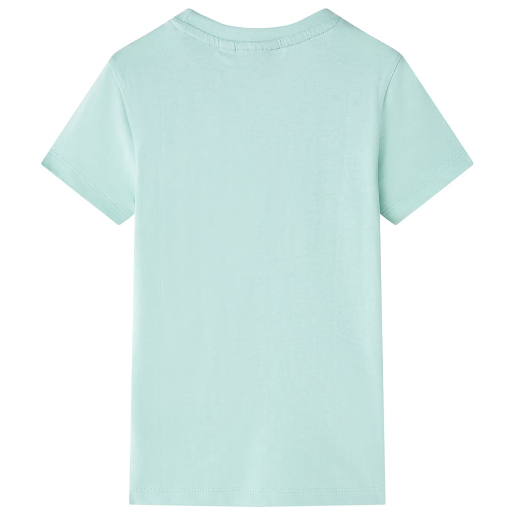 Vidaxl kindershirt 116 lichtmint