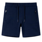 VidaXL Kindershort 92 marineblauw