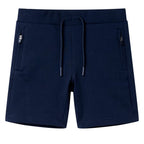 Vidaxl kindershort 128 marineblauw
