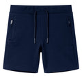 Vidaxl kindershort 140 marineblauw
