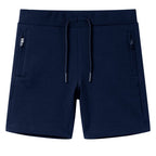Vidaxl kindershort 140 marineblauw