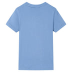 VidaXL Kindershirt 116 middenblauw