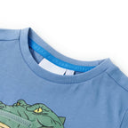 VidaXL Kindershirt 116 middenblauw