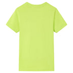 Vidaxl kindershirt 116 limoengroen