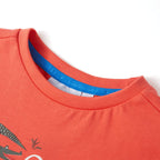 Vidaxl kindershirt met korte mouwen 116 lichtrood