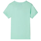 Vidaxl kindershirt met korte mouwen 92 lichtgroen