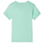 Vidaxl kindershirt met korte mouwen 128 lichtgroen