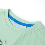 Vidaxl kindershirt met korte mouwen 128 lichtgroen