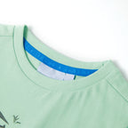 Vidaxl kindershirt met korte mouwen 140 lichtgroen