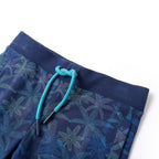 Vidaxl kindershorts met trekkoord 116 marineblauw