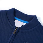 Vidaxl kindervest met rits 92 marineblauw
