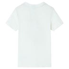 Vidaxl kindershirt met korte mouwen 140 ecru