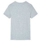 VidaXL Kindershirt met korte mouwen 104 grijs