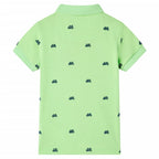 Vidaxl kinderpoloshirt 116 neongroen