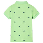 Vidaxl kinderpoloshirt 128 neongroen