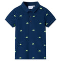 Vidaxl kinderpoloshirt 104 marineblauw