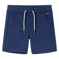 VidaXL Kindershorts met trekkoord 92 donkerblauw
