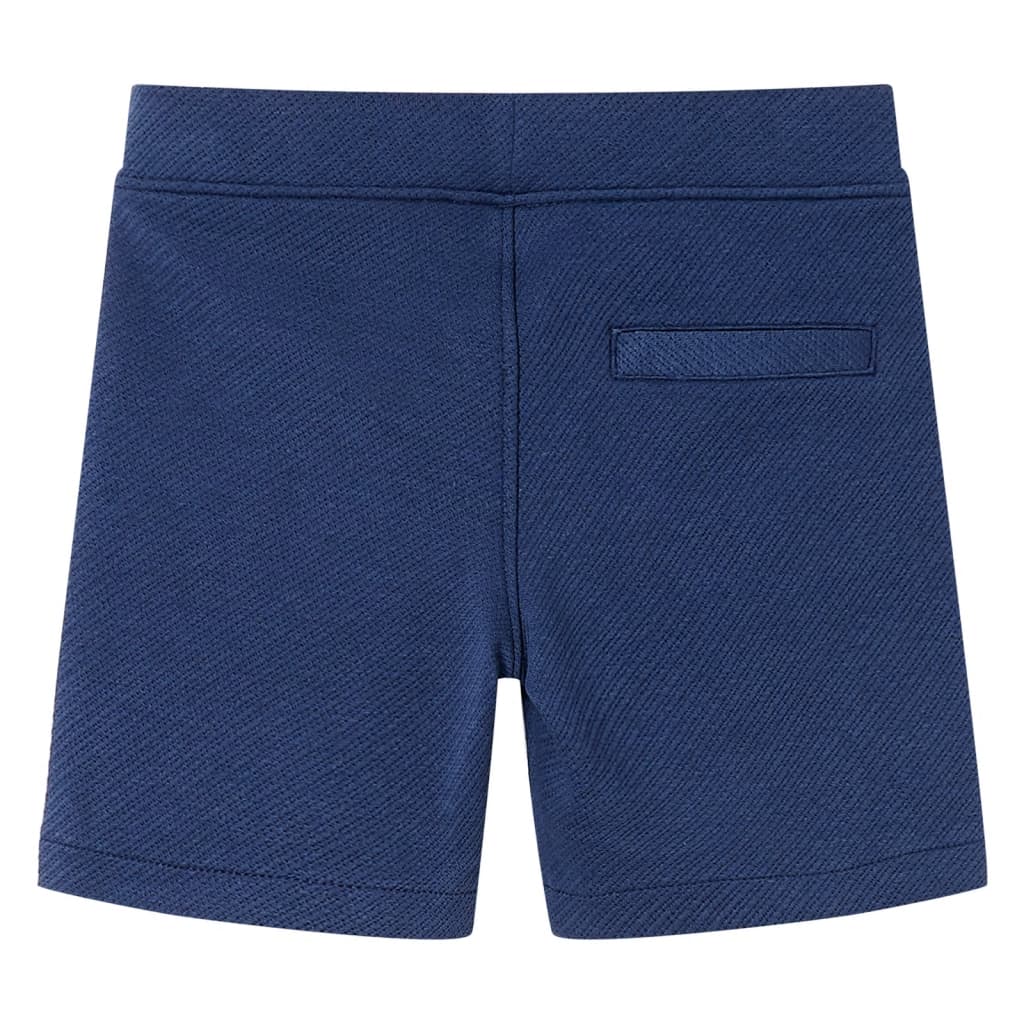 Vidaxl kindershorts met trekkoord 104 donkerblauw