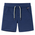 Vidaxl kindershorts met trekkoord 116 donkerblauw