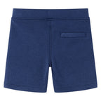 Vidaxl kindershorts met trekkoord 140 donkerblauw