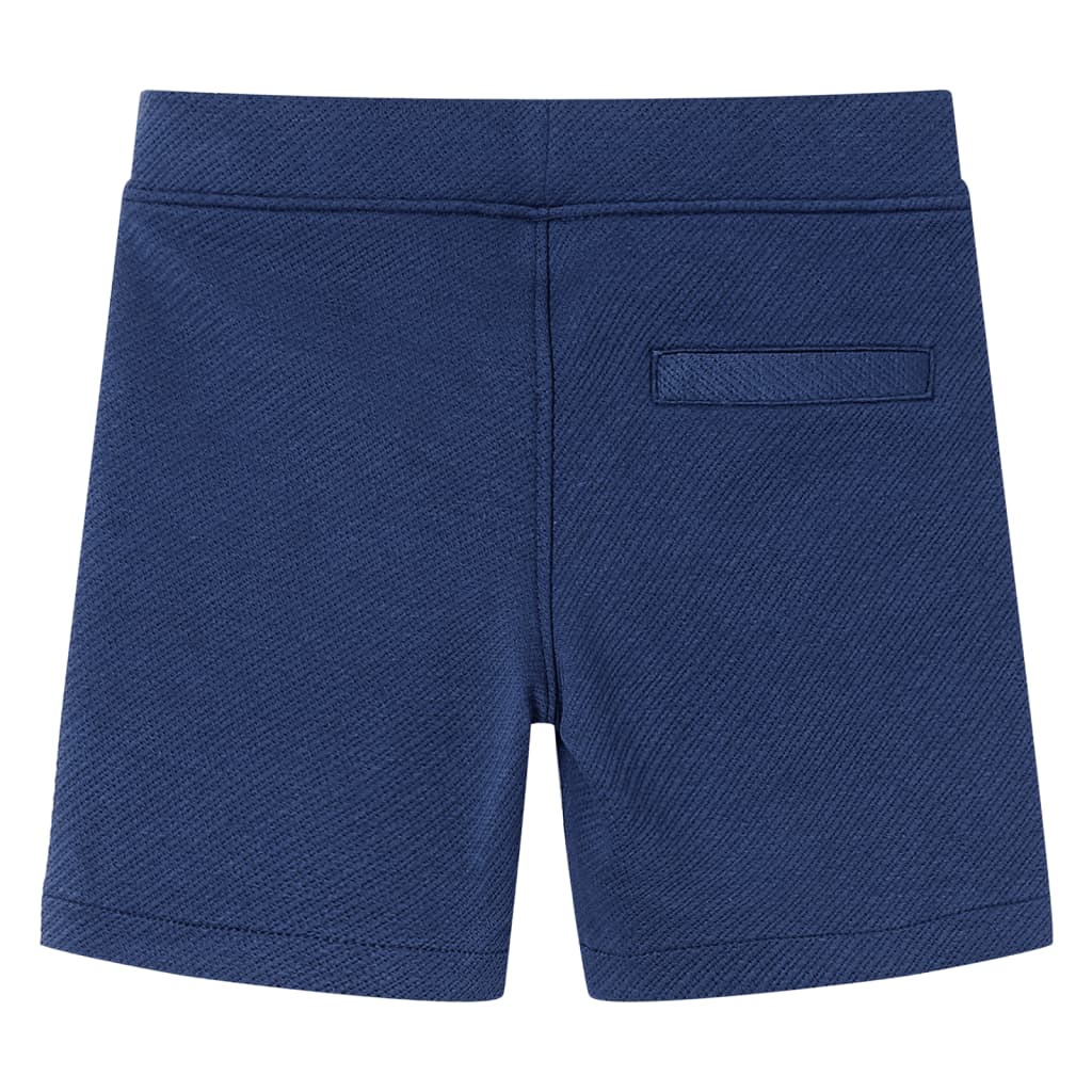 Vidaxl kindershorts met trekkoord 140 donkerblauw