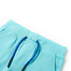 Vidaxl kindershorts met trekkoord 128 zeeblauw