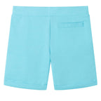 VidaXL Kindershorts met trekkoord 140 zeeblauw