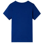 Vidaxl kindershirt met korte mouwen 104 donkerblauw