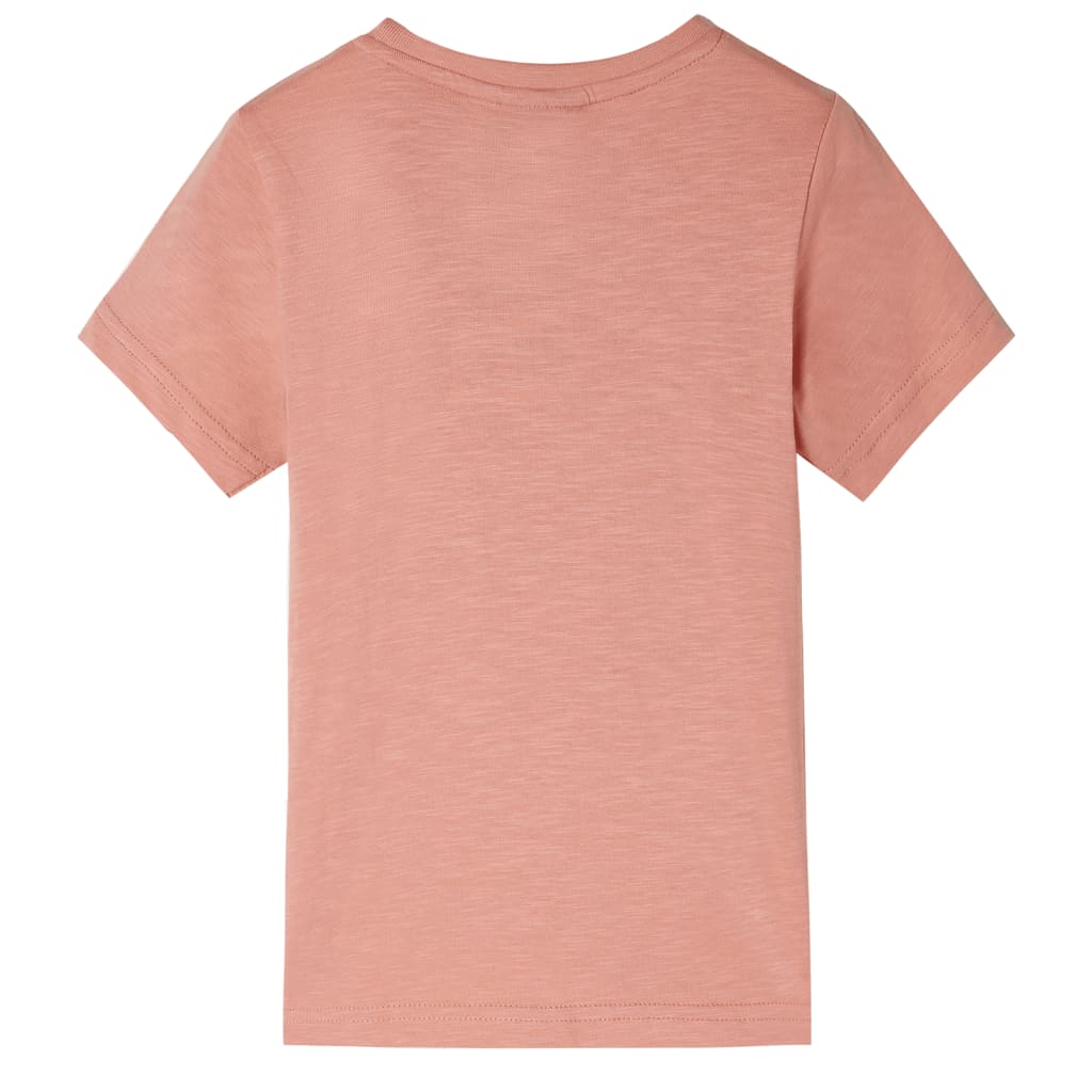 VidaXL Kindershirt met korte mouwen 140 lichtoranje