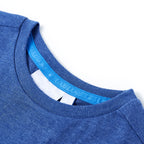 Vidaxl kindershirt 116 gemêleerd donkerblauw