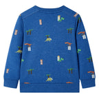 Vidaxl kindertrui 116 gemêleerd donkerblauw