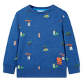 Vidaxl kindertrui 140 gemêleerd donkerblauw