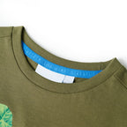 Vidaxl kindershirt 140 kakikleurig