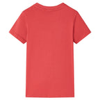 VidaXL Kindershirt 104 rood