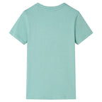 Vidaxl kindershirt 92 lichtkakikleurig